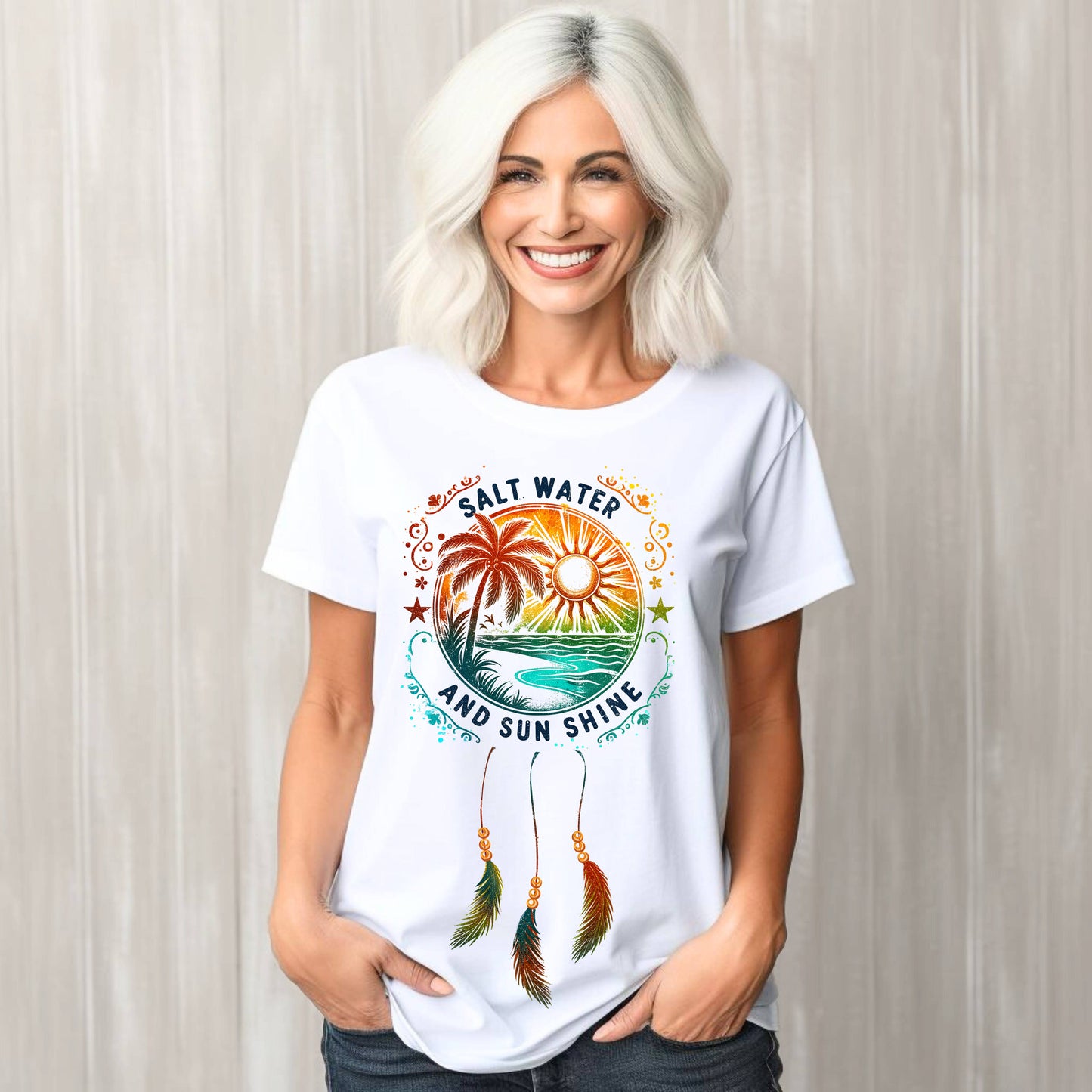 Salt Water & Sunshine Dreamcatcher