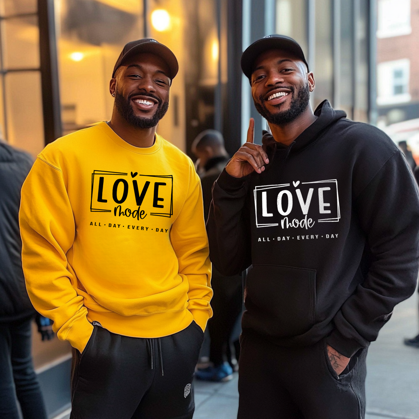 Love Mode Men: On.